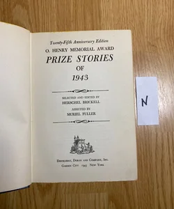 O. Henry Award Prize Stories of 1943