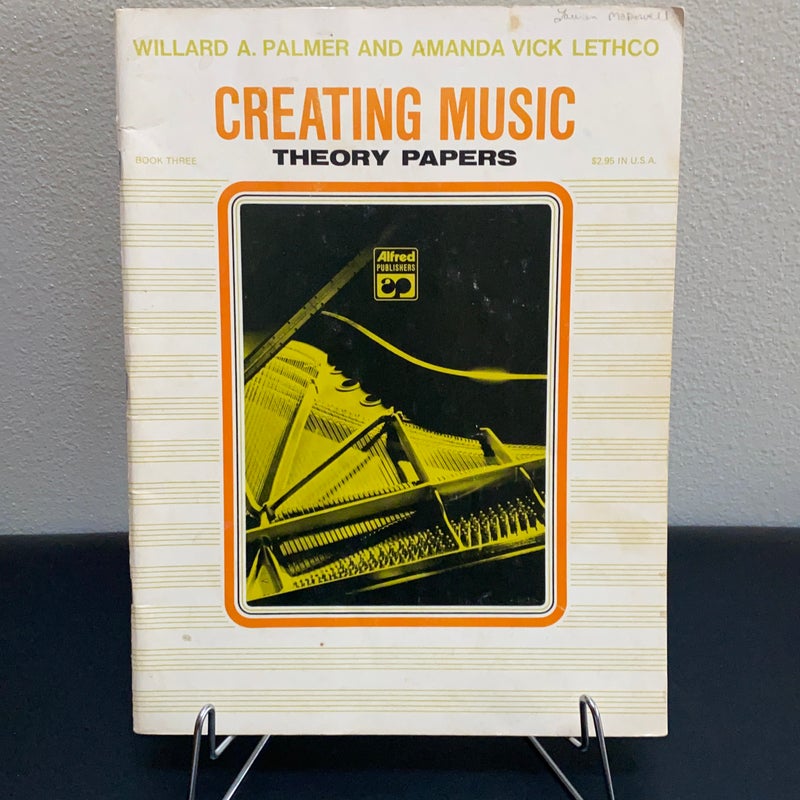 Creating music theory papers