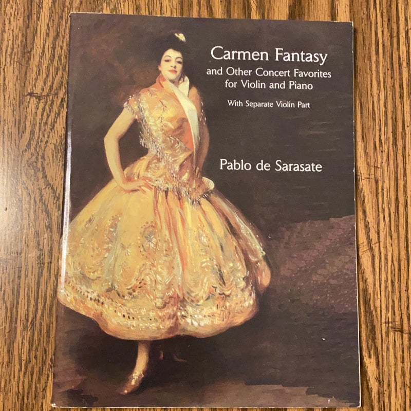 Carmen Fantasy and Other Concert Favorites for Violin and Piano