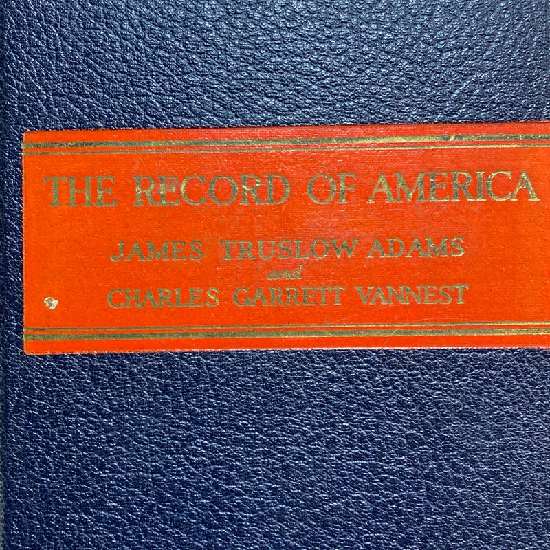 The Record of America