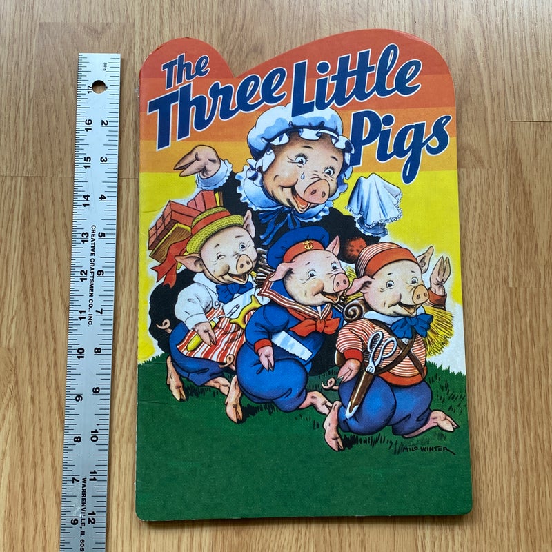 The Three Little Pigs - Shape Book