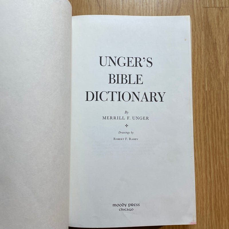 Unger’s Bible Dictionary 