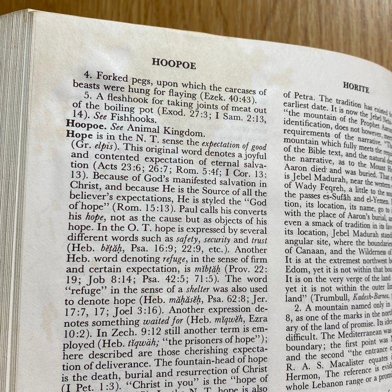 Unger’s Bible Dictionary 