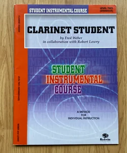 Clarinet Student 2 (Student Instrumental Course)
