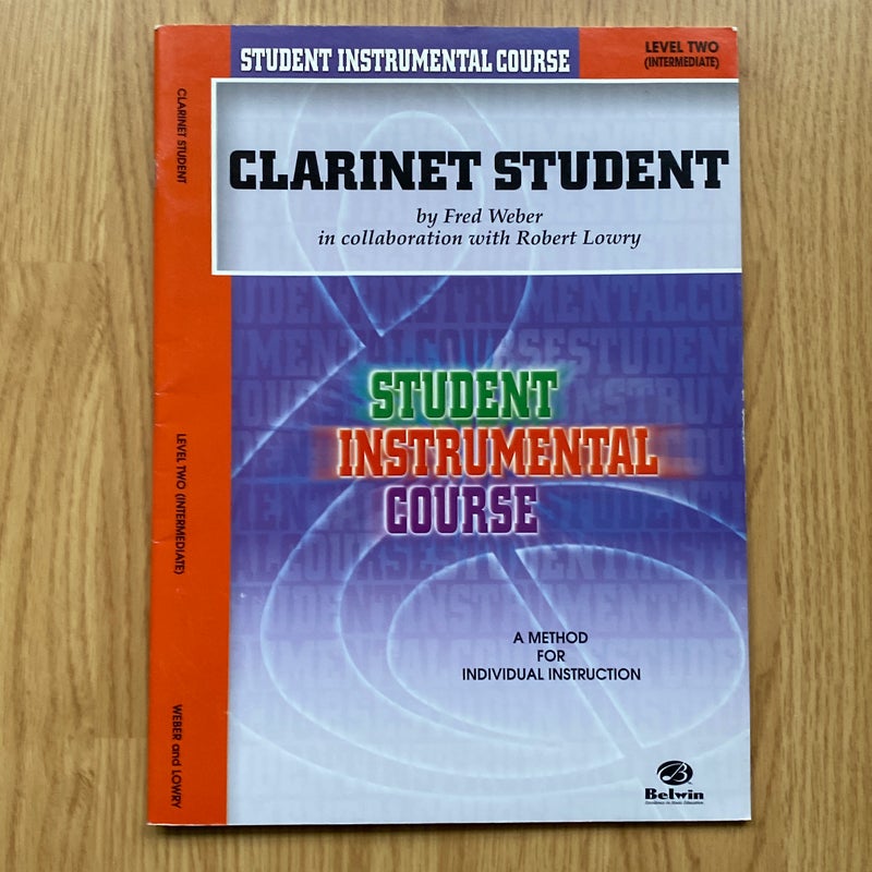 Clarinet Student 2 (Student Instrumental Course)