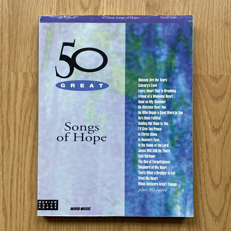 50 Great songs of hope