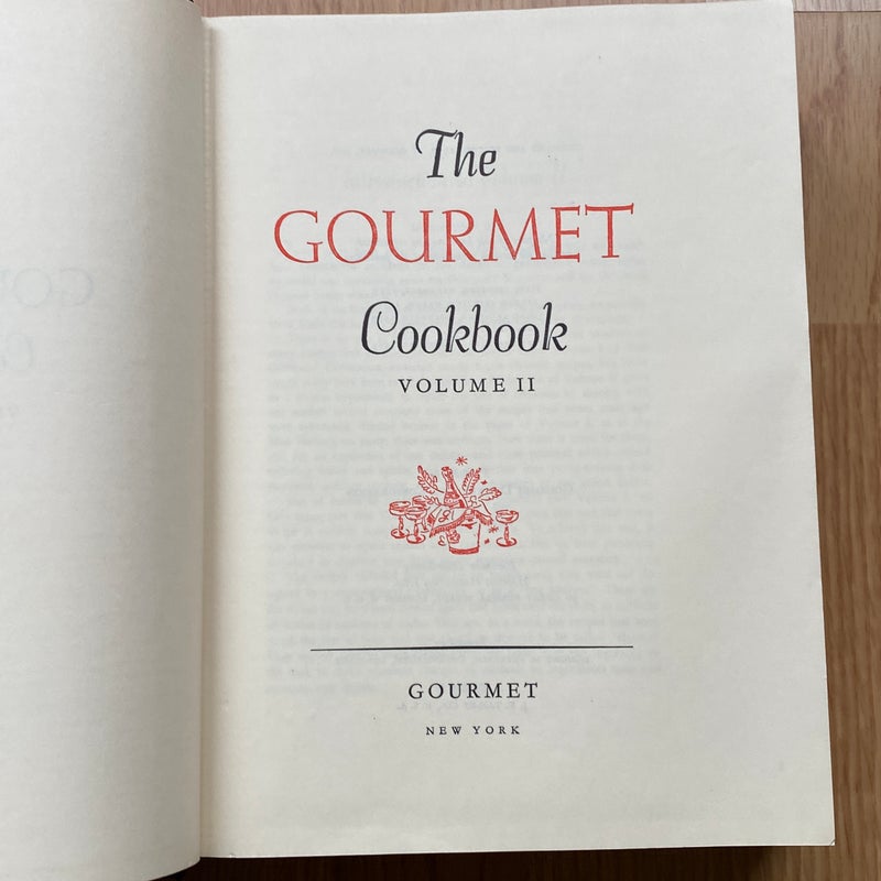 The gourmet cookbook