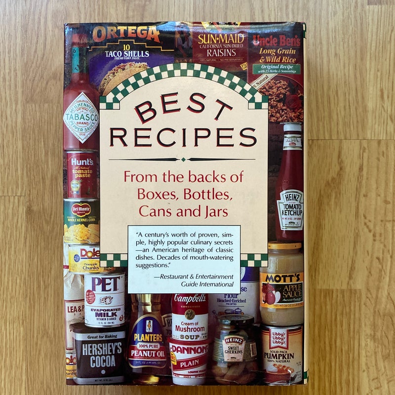 Best Recipes from the Backs of Boxes, Bottles, Cans and Jars