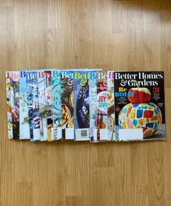 Better homes & gardens magazines 