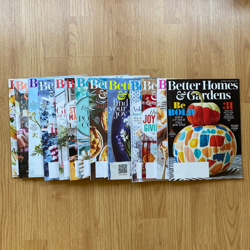 Better homes & gardens magazines 