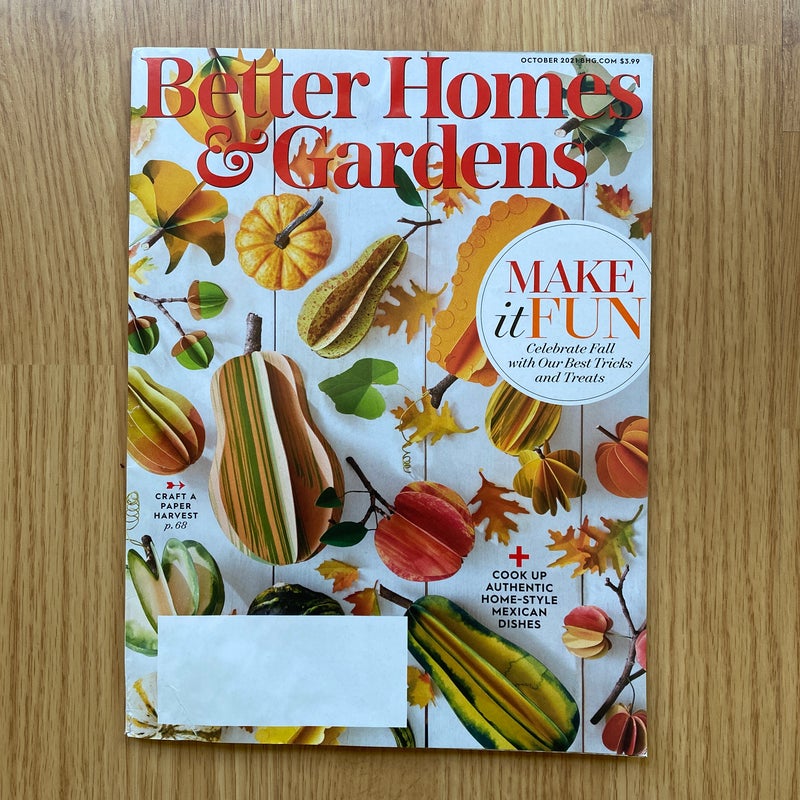 Better homes & gardens magazines 