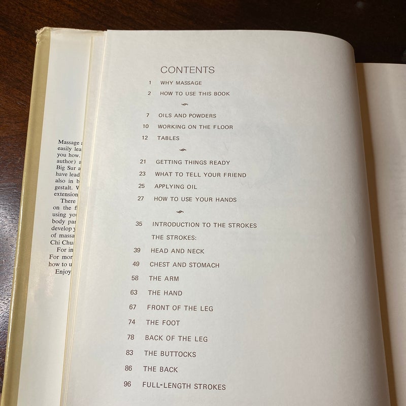 The Massage Book