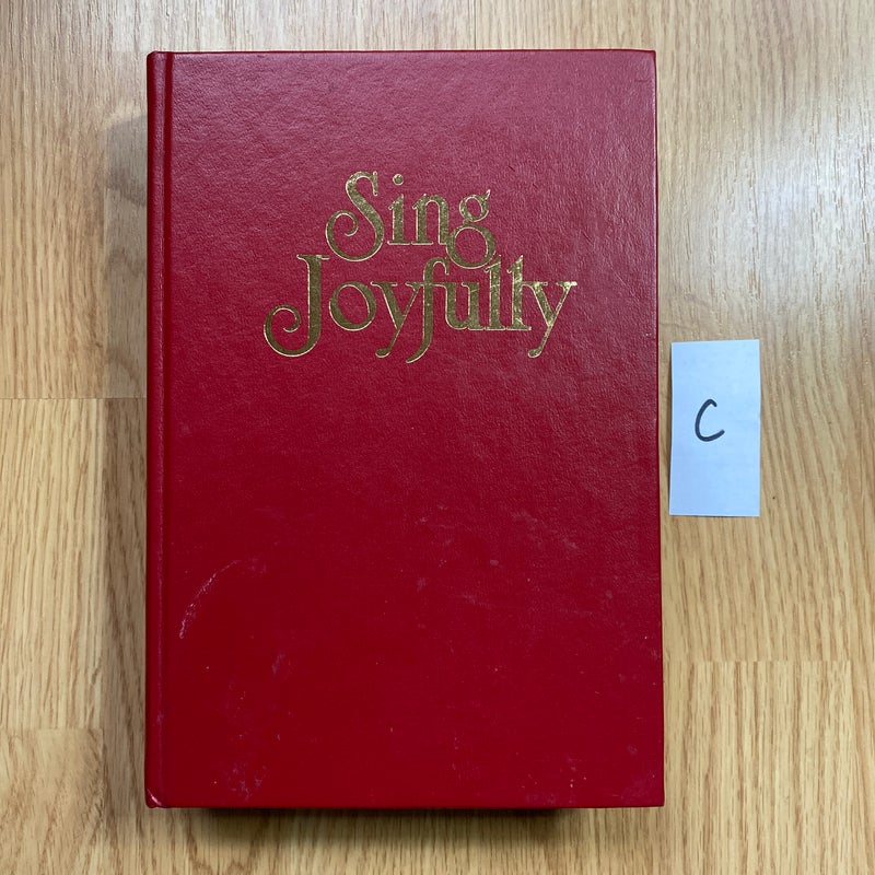 Sing Joyfully (red)