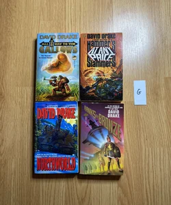 Lot of 4 David Drake Sci-Fi Books