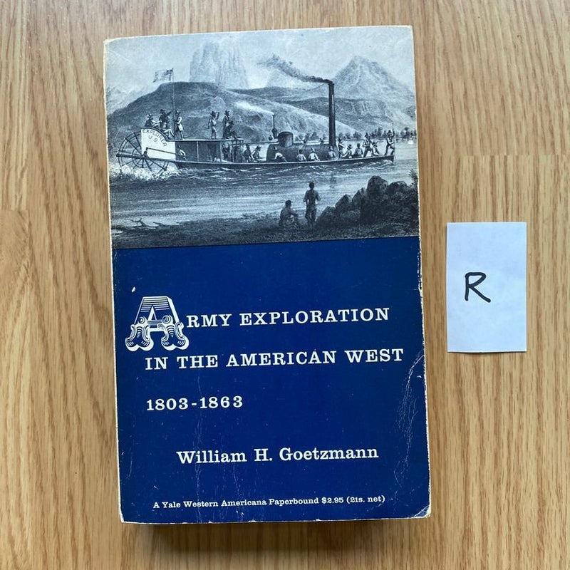 Army exploration in the American west, 1803-1863