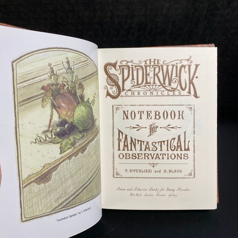 Notebook for Fantastical Observations