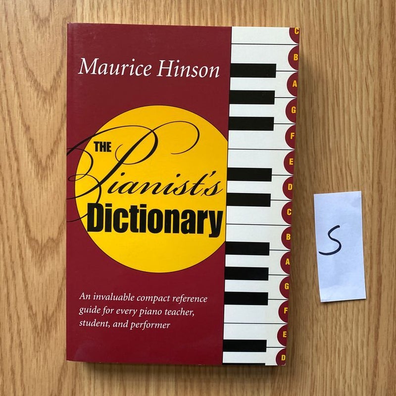 The Pianist's Dictionary