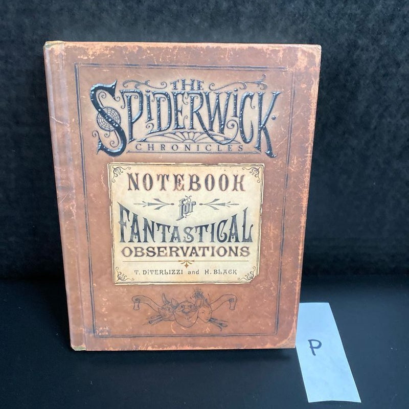 Notebook for Fantastical Observations