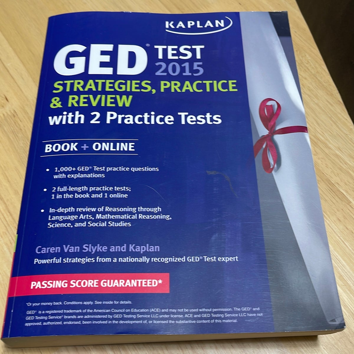 Kaplan GED® Test 2015 Strategies, Practice, and Review with 2 Practice