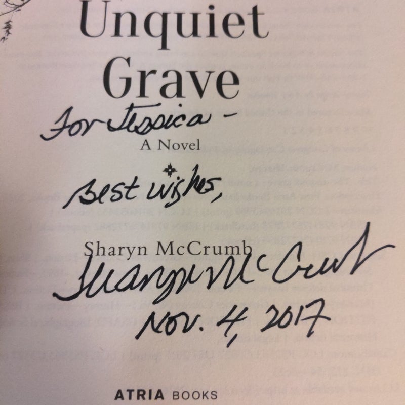 The Unquiet Grave (Signed!)
