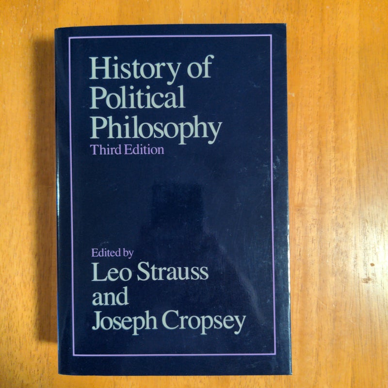 History of Political Philosophy