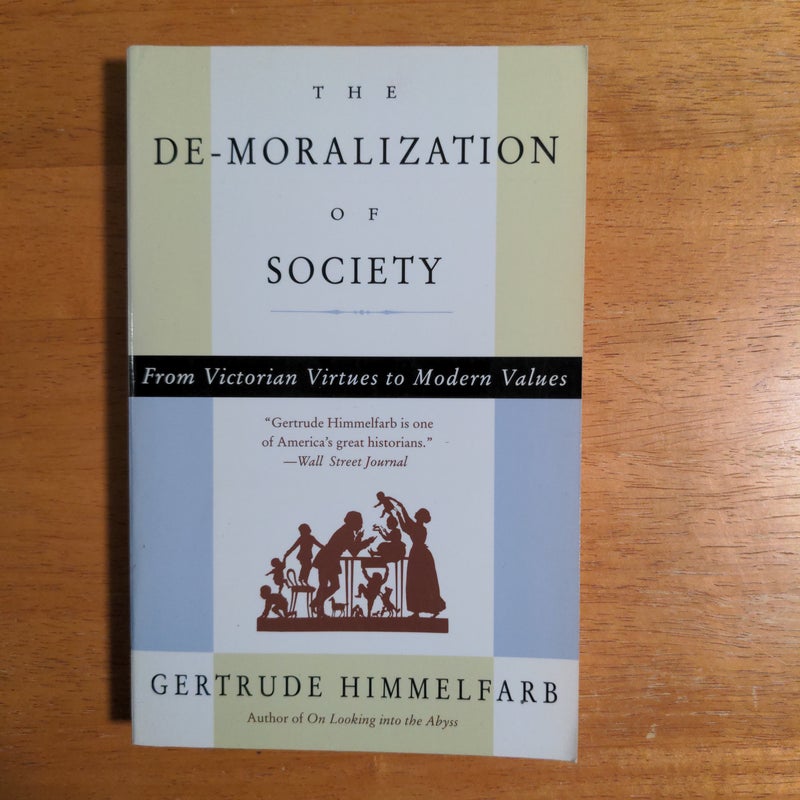 The de-Moralization of Society