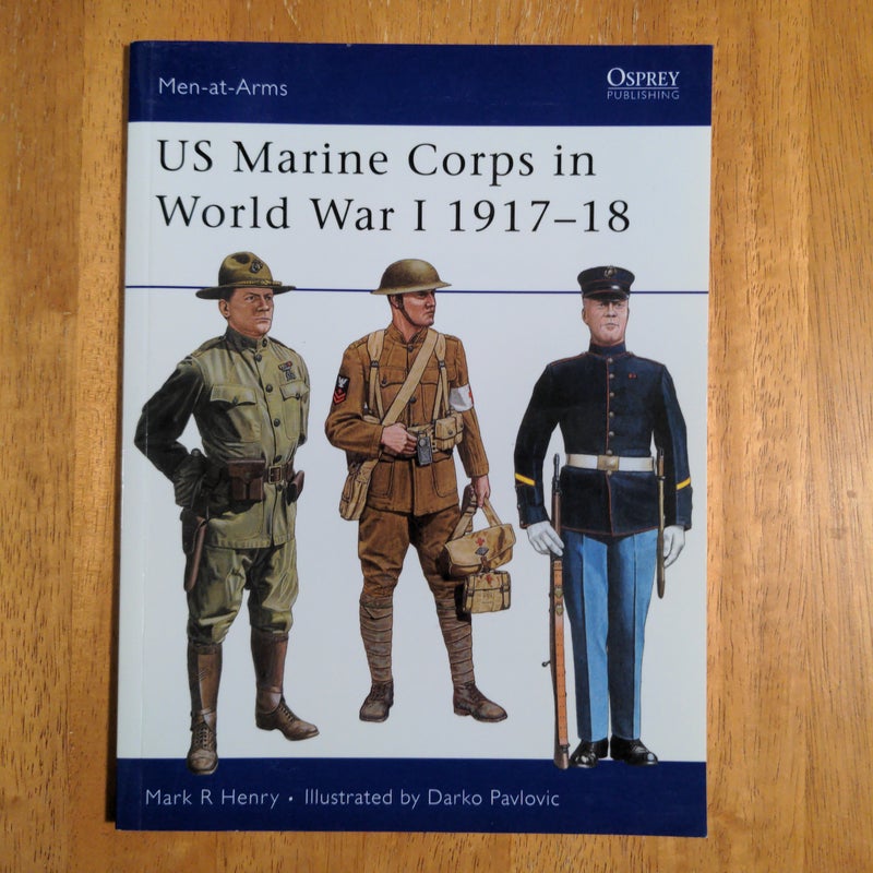 US Marine Corps in World War I 1917-18