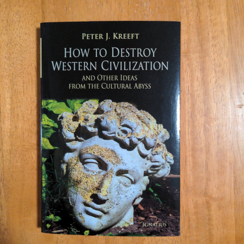 How to Destroy Western Civilization and Other Ideas from the Cultural Abyss