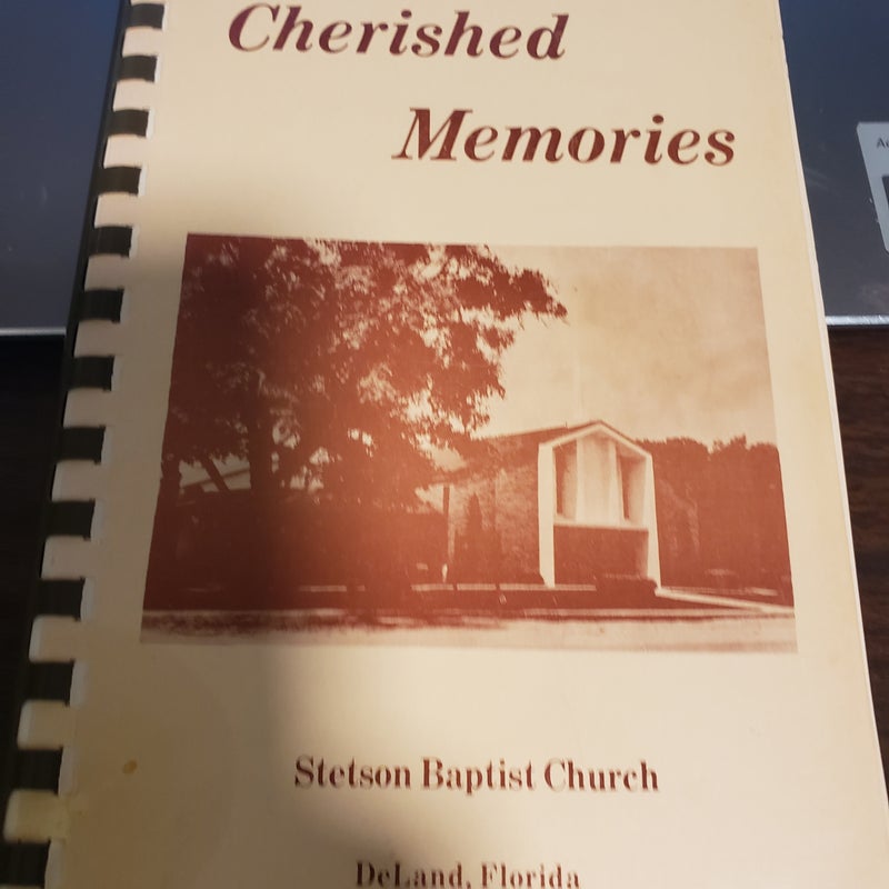 Vintage 1977 cookbook Stetson baptist church