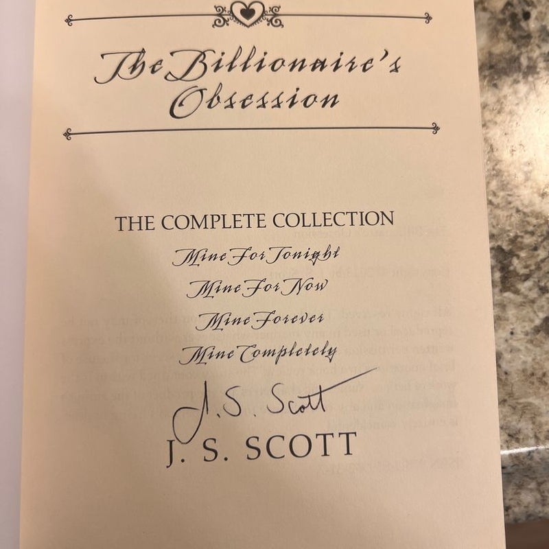 The Billionaire's Obsession-The Complete Collection