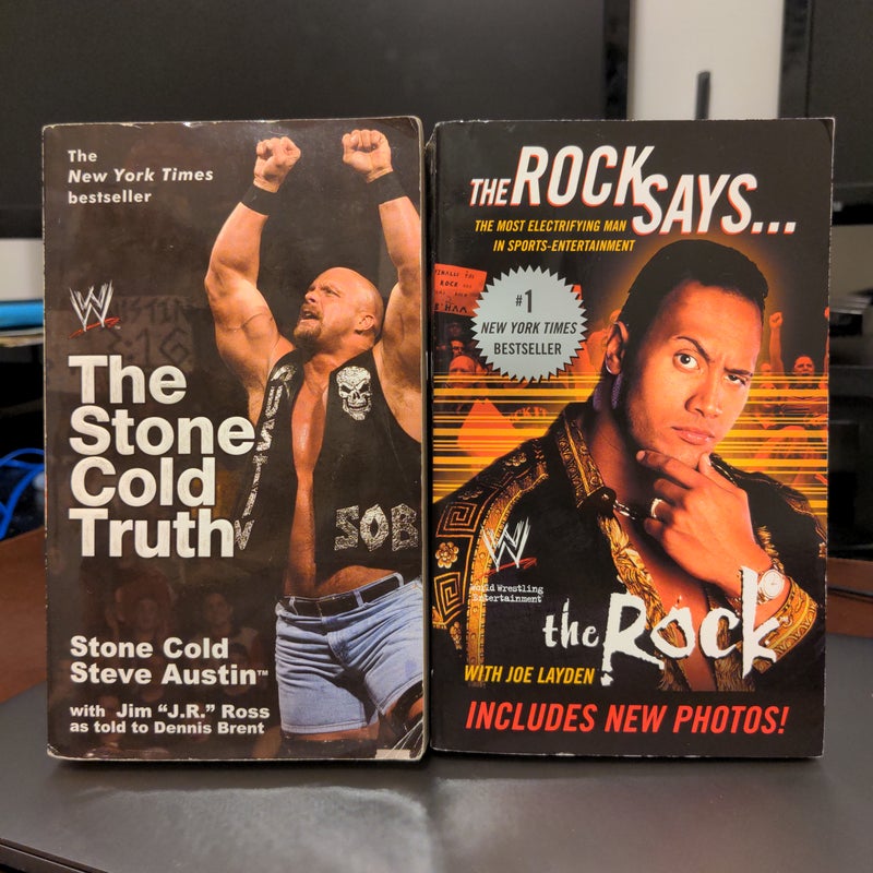 WWE/WWF Biography Bundle: The Rock, Stone Cold