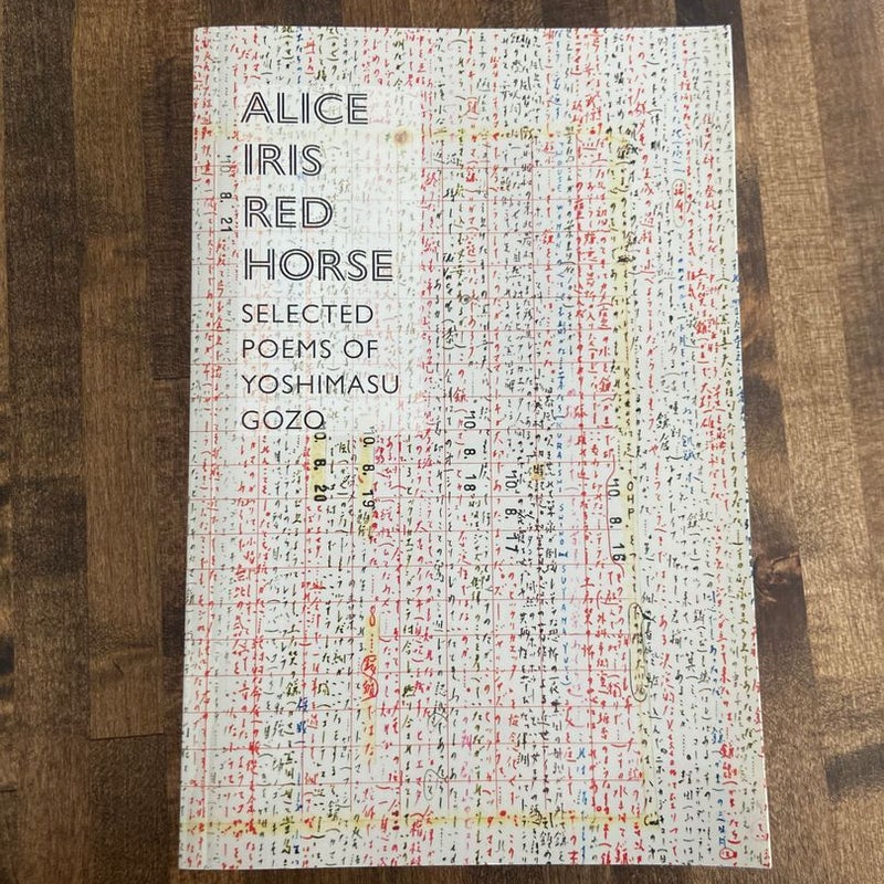 Alice Iris Red Horse (signed copy)