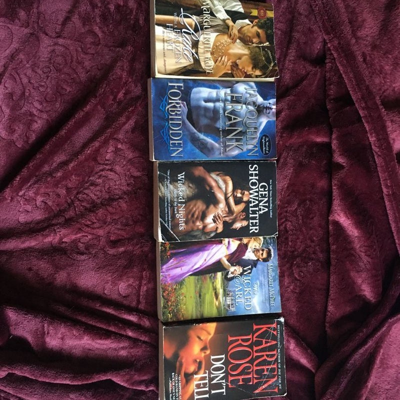 Bundle of romance books