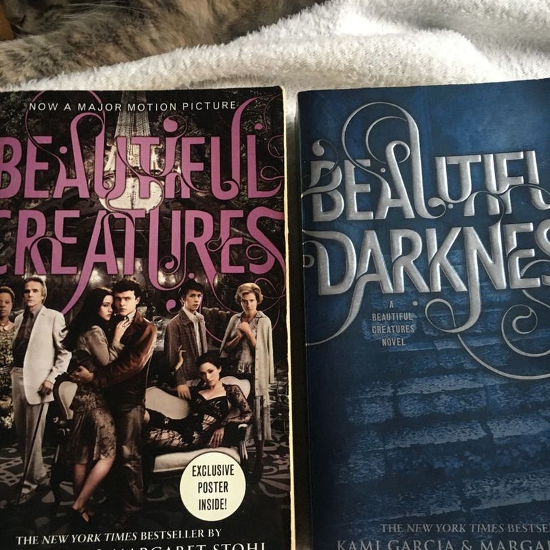 Beautiful creature books w/ 2 side poster