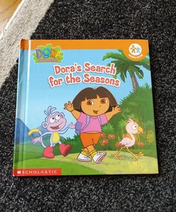 Dora's Search for the Seasons Nick Jr BookClub Kids Children's Book 