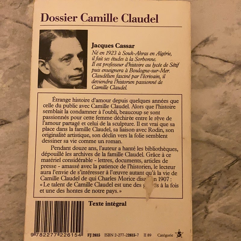 Dossier Camille Claudel (French edition)