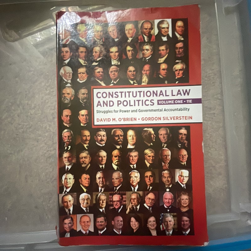 Constitutional Law and Politics