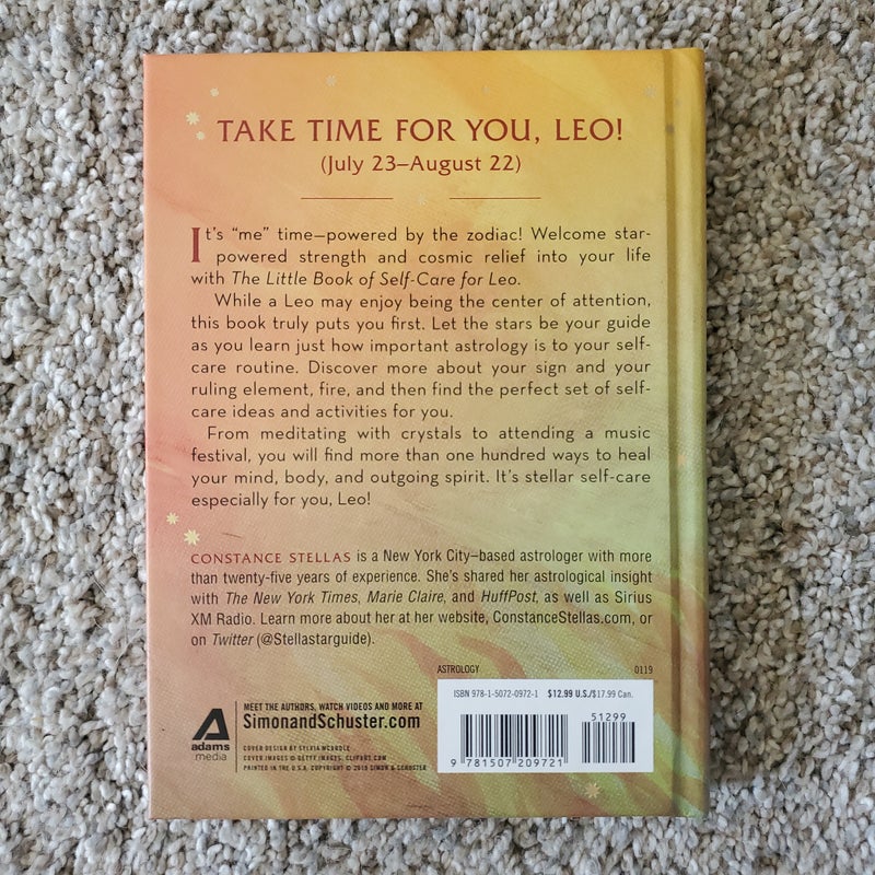 The Little Book of Self-Care for Leo