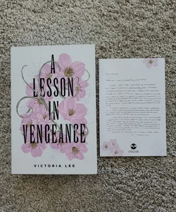 A Lesson in Vengeance (Signed) Owlcrate 