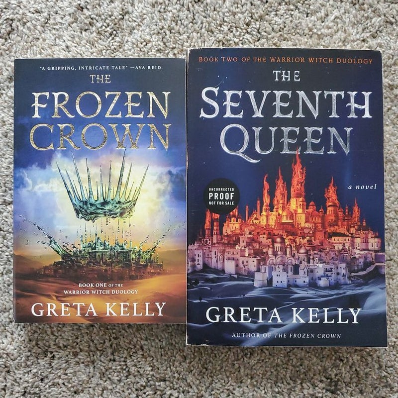 The Frozen Crown and ARC The Seventh Queen