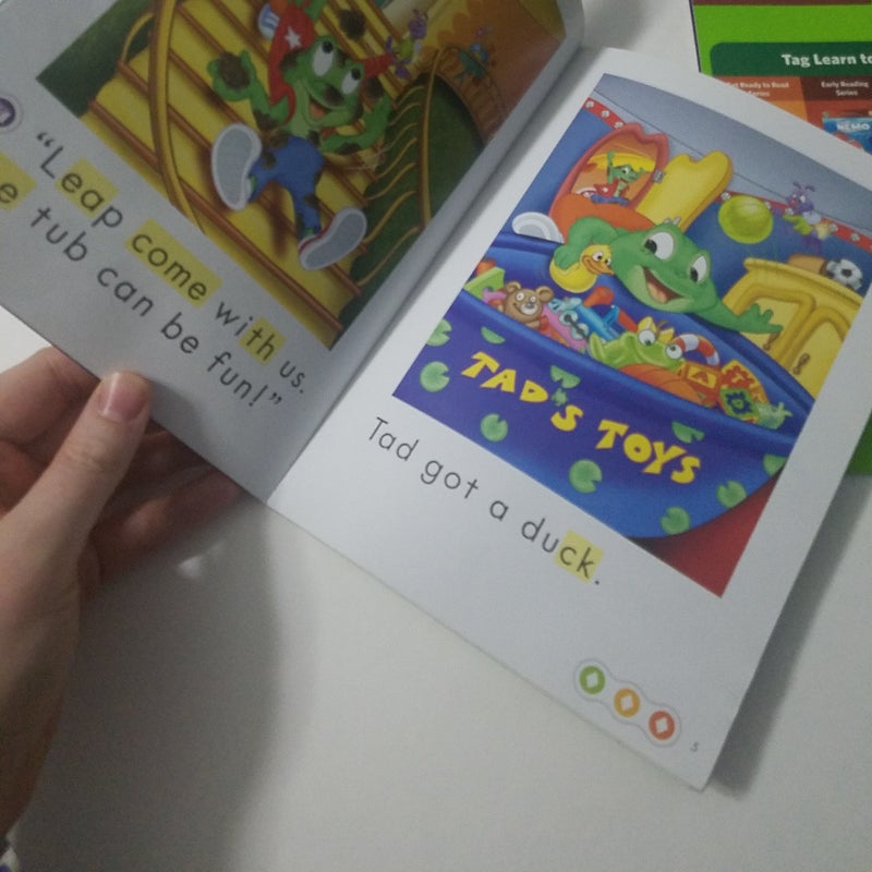 Learn to Read Phonics Book Set 1 : Short Vowels (Leapfrog Tag