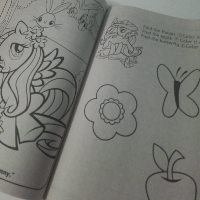 5 Story & Activity Books - My Little Pony & Barbie Book Bundle
