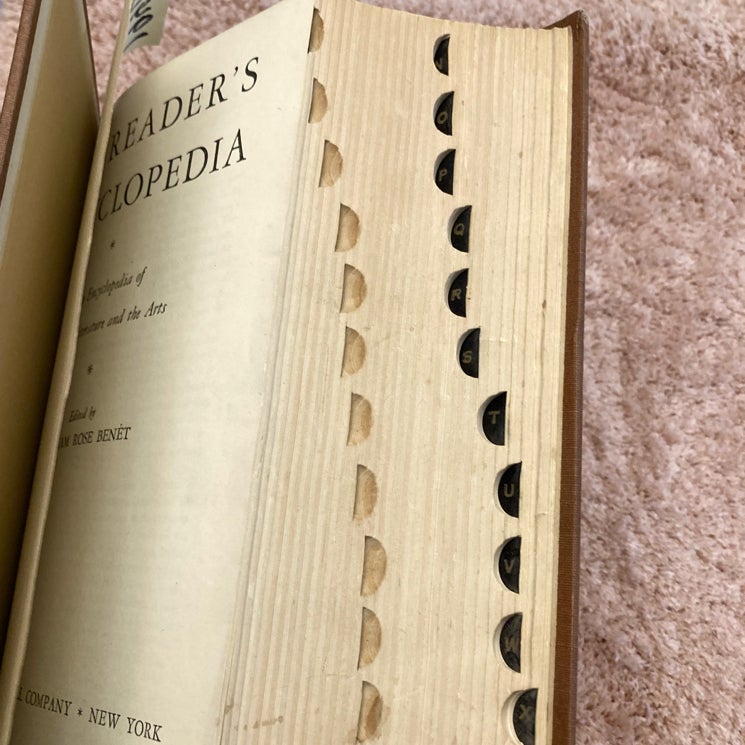 The Reader’s Encyclopedia #1