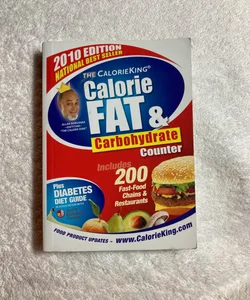 The CalorieKing Calorie, Fat and Carbohydrate Counter 2010 #10