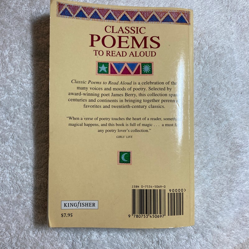 Classic Poems to Read Aloud