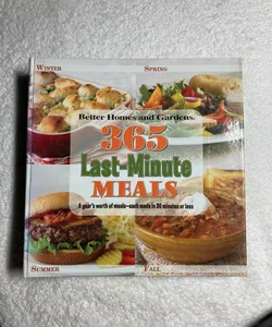 Better Homes and Gardens 365 Last-Minute Meals #14