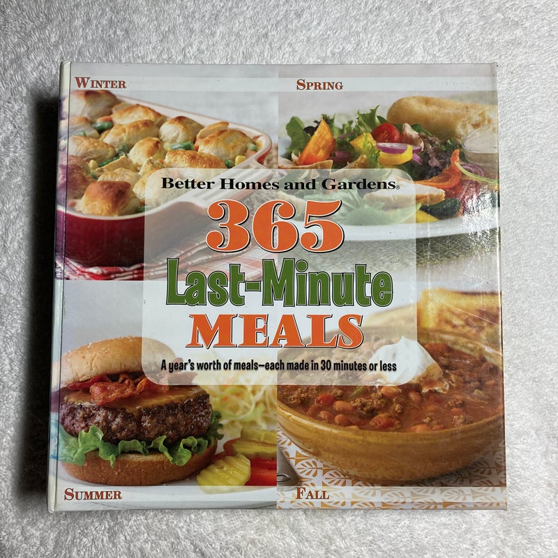 Better Homes and Gardens 365 Last-Minute Meals #14