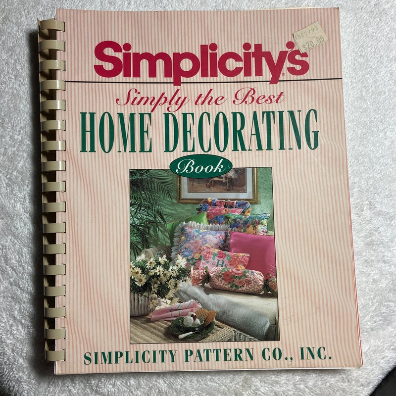 Simplicity's Simply the Best Book of Home Decorating #15