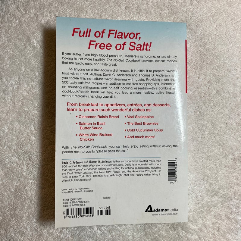 The No-Salt Cookbook