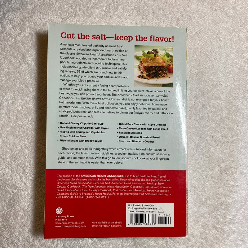 American Heart Association Low-Salt Cookbook